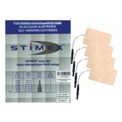 ELECTRODES adhésives rectangles 5 cm x 13 cm Auluga Services – Matériel Médical